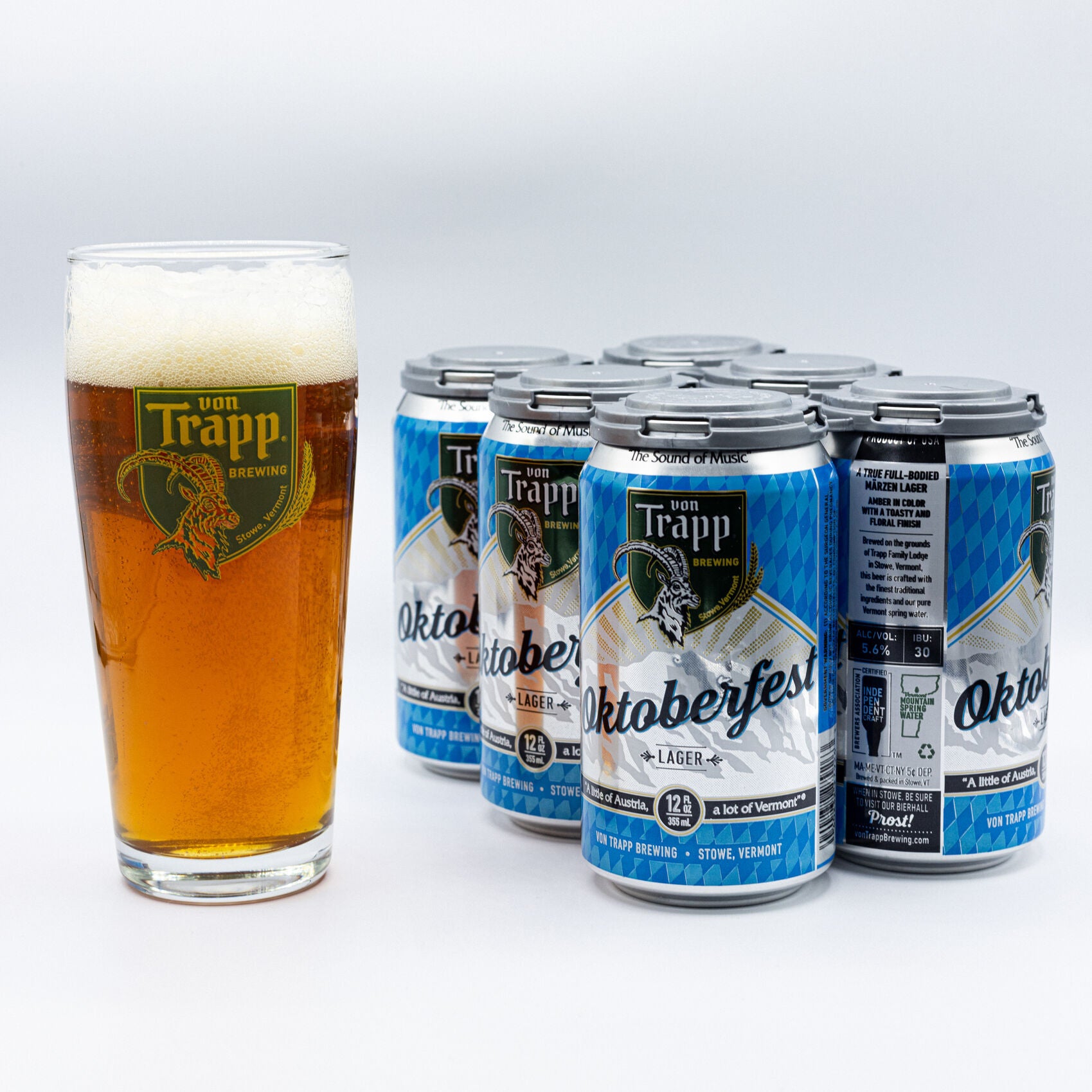 Von Trapp Oktoberfest Lager 6 x 12oz Cans The Wine Attic Your